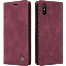 Manyi Mall Xiaomi Redmi 9A Için Flip Case Deri Kılıf Darbeye Cüzdan Basit Flip (Yurt Dışından)