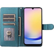 Manyi Mall Samsung Galaxy A25 5g Için Flip Case Darbeye Kapak Kapak Basit Iş (Yurt Dışından)