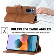 Manyi Mall Xiaomi Redmi Not 11E Manyetik Kapatma Cüzdan Kılıf Pu Için Flip Case (Yurt Dışından)