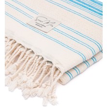 Sensomia Rosa Model Peştemal 90X190 cm 100% Pamuklu Peştamal Plaj Banyo Duş Deniz Havuz Yoga Modern Havlusu