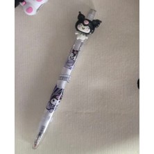 Sanrio Kuromi Kawai Japon Kore Kırtasiye Mavi Mürekkepli Tükenmez Kalem