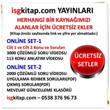 İSGKİTAP-SET-3-KONU ANLATIMLI SORU BANKASI+DENEME(SÜPER SORU SETİ)-İŞ GÜVENLİĞİ UZMANLIK SINAVLARINA HAZIRLIK