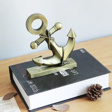 Keyfim Shop Masa Üstü Denizci Çapası 12,5 x 3,5 x 14,5 cm