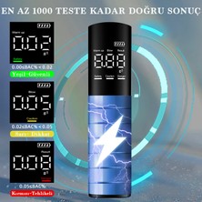 Laphrotech J1 Portatif Temassız Tasarım Dijital LCD Promil Ölçer Alkolmetre Alkol Ölçüm Cihazı