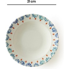 Tulu Porselen Maison Çukur Tabak - 21 cm