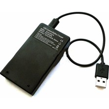 Neworg Nikon Mh-24 / EN-EL14 Batarya Için USB Şarj Cihazı Seyehat Taşınabilir Powerbanktan Şarj