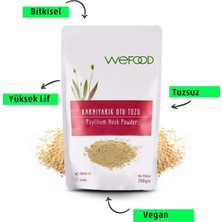 Wefood x 3 Adet Karnıyarık Otu (Psyllium) Tozu 200 gr