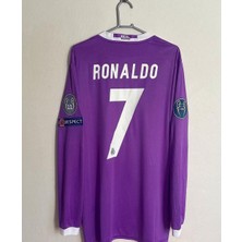 Cheecky Chic Real Madrid Ronaldo 2017 Mor Cardiff Şampiyonlar Ligi Finali Yetişkin Forması