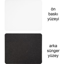 Nino Store Sepetteki Paskalya Tavşanı ve Yumurtaları Dikdörtgen Baskılı Hediyelik ve Günlük Kullanıma Uygun Mouse Pad