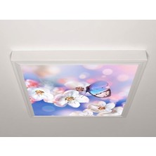 Gök Panel 60X60 LED Panel Aydınlatma Armatür Avize Sıva Üstü Desenli Tekli 46510209SU