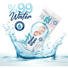 Papilion Baby Water Wipes %99 Saf Su Içeren Bebek Islak Havlu 50 Yaprak