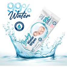 Papilion Baby Water Wipes %99 Saf Su Içeren Bebek Islak Havlu 6X50 (300 Yaprak)