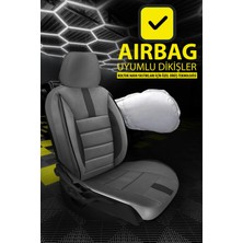 Kurra Store Honda Jazz Uyumlu Gri Oto Koltuk Araba Kılıfı.
