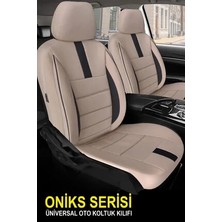 Kurra Store Mercedes Glk Uyumlu Bej Oto Koltuk Araba Kılıfı.