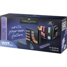 Faber-Castell Fosforlu Kalem 16'lı Masa Seti