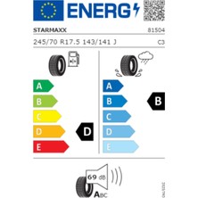 Starmaxx 245/70 R17.5 143/141J Lh100 Ecoplanet Kamyonet M+S 4 Mevsim Lastiği (Üretim Yılı:2024)