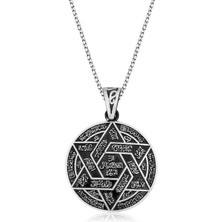 Mevafa Gümüş Ismi Azam Duası Kolye