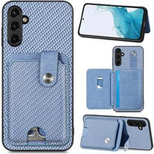 Cool-M Samsung Galaxy A24 4g Deri+Pc+Tpu Kickstand Koruyucu Telefon Kılıfı (Yurt Dışından)