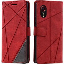 Cool-M Samsung Galaxy Xcover7 Pu Deri Telefon Koruyucu Kapak Cilt Dokunuşlu Cüzdan (Yurt Dışından)