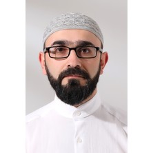 İhvan Online Kubbetül Hadra Platinum Serisi Dantel Detaylı Örme Namaz Takkesi Gri