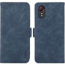 Cool-M Samsung Galaxy Xcover7 Yan Manyetik Kapatma Kart Yuvaları Telefon Kapağı (Yurt Dışından)