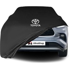 Ultra Shop Toyota Highlander 4 (2020-) Araba Brandası Siyah Kumaş Penye Toz Geçirmez Oto Garaj Branda