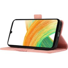 Cool-M Samsung Galaxy A33 5g Pu Deri 3 Kart Yuvaları Stand Telefon Kapağı (Yurt Dışından)