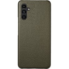 Cool-M Samsung Galaxy A13 5g / A04S 4g Litchi Texture Deri+Pc Sert Telefon Kılıfı (Yurt Dışından)