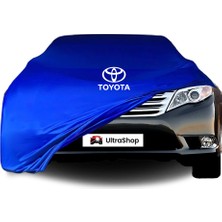 Ultra Shop Toyota Avalon 3 (2004-2012) Araba Brandası Mavi Kumaş Penye Toz Geçirmez Oto Garaj Branda