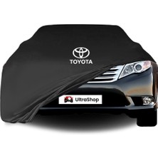 Ultra Shop Toyota Avalon 3 (2004-2012) Araba Brandası Siyah Kumaş Penye Toz Geçirmez Oto Garaj Branda