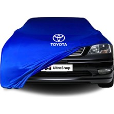 Ultra Shop Toyota Celsior Araba Brandası Mavi Kumaş Penye Toz Geçirmez Oto Garaj Branda
