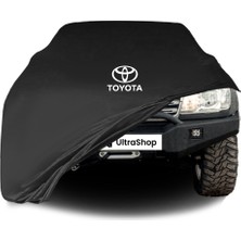 Ultra Shop Toyota Land Cruiser 105 (1998-2005) Araba Brandası Siyah Kumaş Penye Toz Geçirmez Oto Garaj Branda