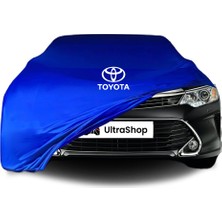 Ultra Shop Toyota Camry 6 (XV40) (2006-2011) Araba Brandası Mavi Kumaş Penye Toz Geçirmez Oto Garaj Branda