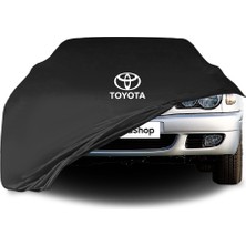 Ultra Shop Toyota Corolla 8 (E110) Sedan (1997-2001) Araba Brandası Siyah Kumaş Penye Toz Geçirmez Oto Branda