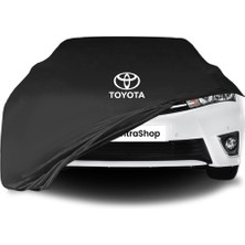 Ultra Shop Toyota Corolla 6 (E90) Araba Brandası Siyah Kumaş Penye Toz Geçirmez Oto Garaj Branda