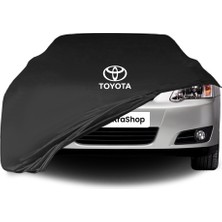 Ultra Shop Toyota Corolla 9 (E120-E130) Sw (2001-2006) Araba Brandası Siyah Kumaş Penye Oto Garaj Branda
