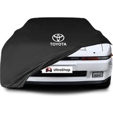 Ultra Shop Toyota Supra 3 (A7) (1986-1993) Araba Brandası Siyah Kumaş Penye Toz Geçirmez Oto Garaj Branda