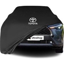Ultra Shop Toyota Corolla Cross (2020-) Araba Brandası Siyah Kumaş Penye Toz Geçirmez Oto Garaj Branda