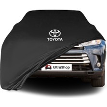 Ultra Shop Toyota Kluger 3 (2013-2016) Araba Brandası Siyah Kumaş Penye Toz Geçirmez Oto Garaj Branda