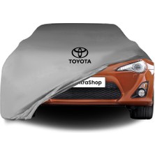 Ultra Shop Toyota 86 Coupe Araba Brandası Gri Kumaş Penye Toz Geçirmez Oto Garaj Branda