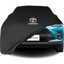 Ultra Shop Toyota Raize Araba Brandası Siyah Kumaş Penye Toz Geçirmez Oto Garaj Branda