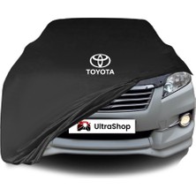 Ultra Shop Toyota Vanguard Araba Brandası Siyah Kumaş Penye Toz Geçirmez Oto Garaj Branda