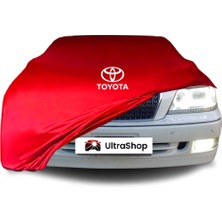 Ultra Shop Toyota Crown Majesta 3 (S170) (1999-2004) Araba Brandası Kırmızı Kumaş Penye Oto Garaj Branda