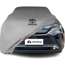 Ultra Shop Toyota Harrier 4 (XU80) (2020-) Araba Brandası Gri Kumaş Penye Toz Geçirmez Oto Garaj Branda