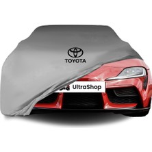 Ultra Shop Toyota Supra 5 (A90) (2019-) Araba Brandası Gri Kumaş Penye Toz Geçirmez Oto Garaj Branda