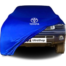 Ultra Shop Toyota Tundra 2 (2006-2021-) Araba Brandası Mavi Kumaş Penye Toz Geçirmez Oto Garaj Branda