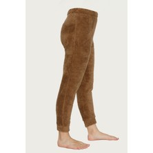 Altınay Cepsiz Lüx Pofuduk Polar Kışlık Pijama Altı Cepsizpof