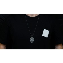 Emren Jewelry 925 Ayar Gümüş Kartal Erkek Kolye
