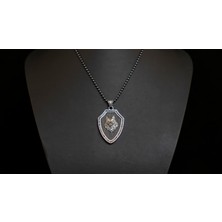 Emren Jewelry 925 Ayar Gümüş Kartal Erkek Kolye
