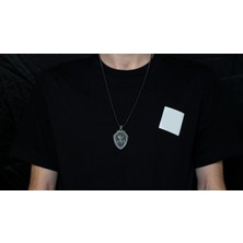 Emren Jewelry 925 Ayar Gümüş Piton Erkek Kolye